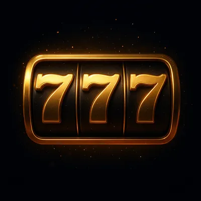 Golden 777 slot machine reel icon for IPL ID slot games