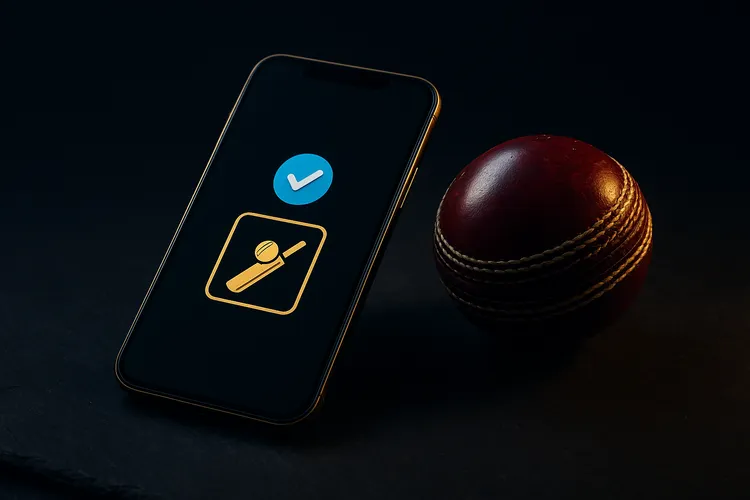 Smartphone showing verified IPL ID chat on WhatsApp with instant UPI deposit confirmation